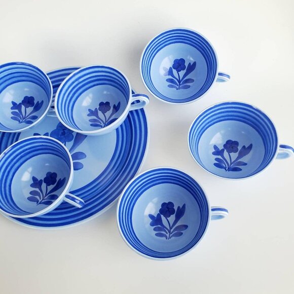 1930s Vernon Kilns Gale Turnbull T-639 Plate - Picture 5 of 7